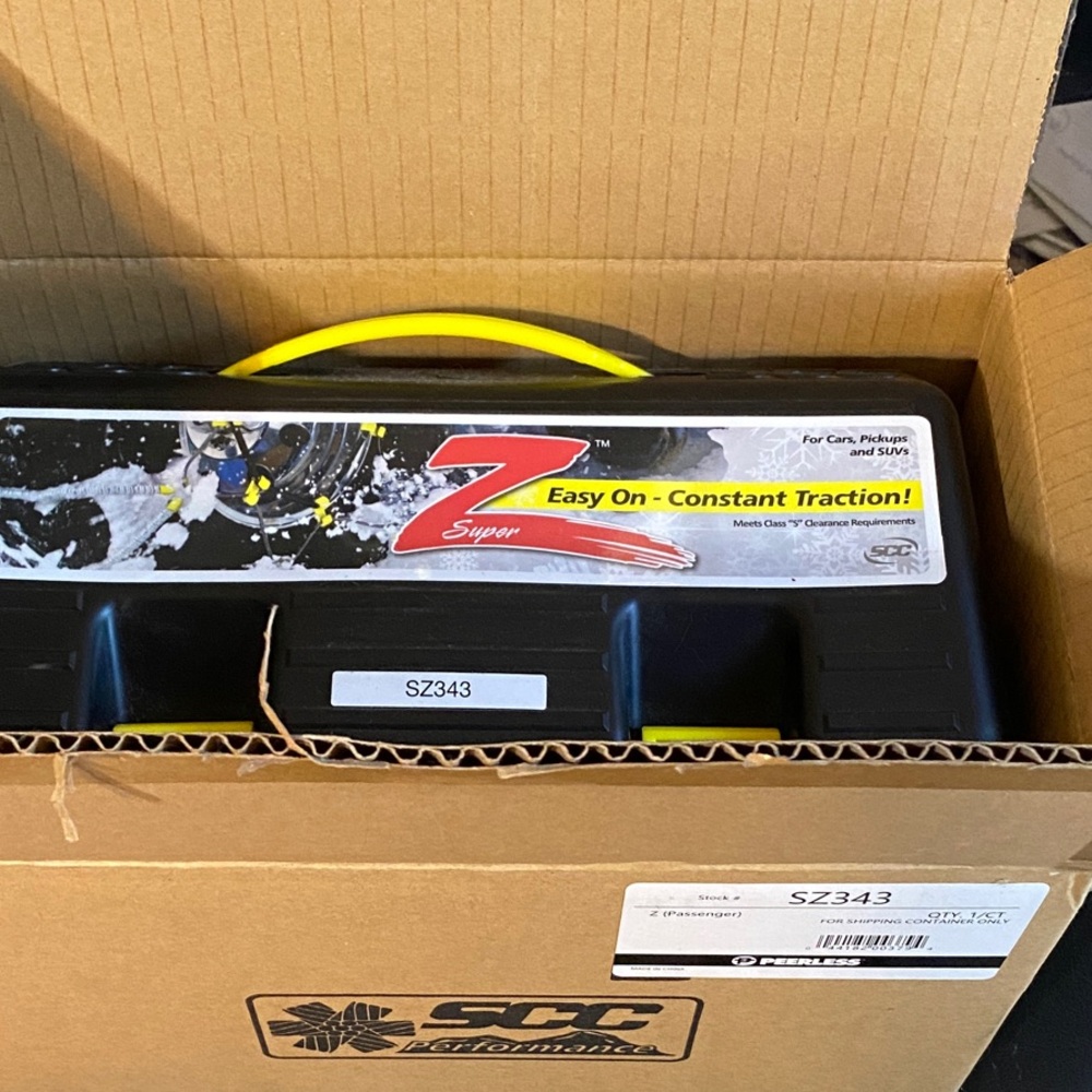 Tire Traction Cables(Snow Chains) Set of 2